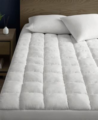 Dream Puff Overfilled Down Alternative Mattress Pad, Queen