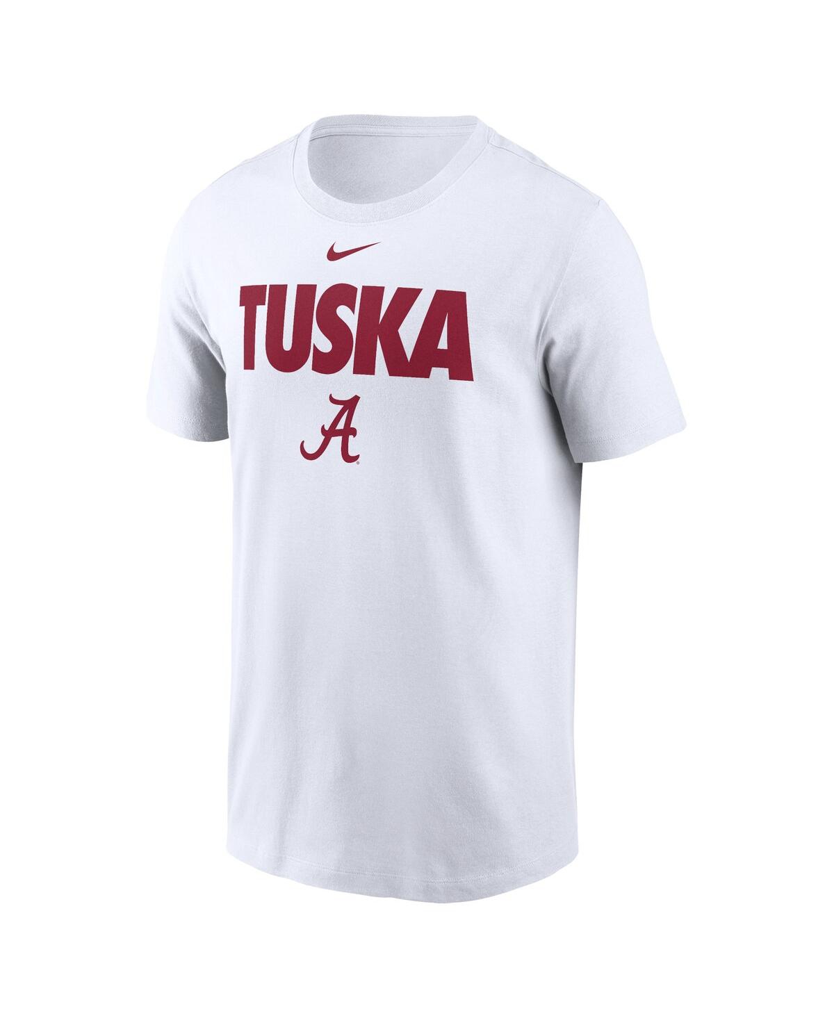 Nike Men'sAlabama Crimson Tide Local Ultimate Chant T-Shirt - White