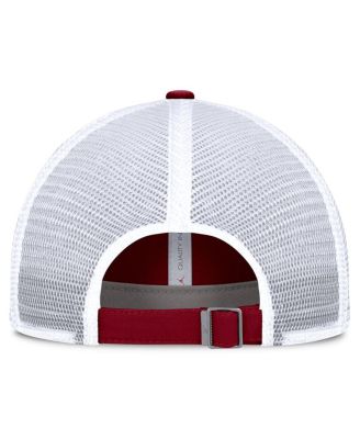Men's Crimson/White Oklahoma Sooners Primetime Club Trucker Adjustable Hat