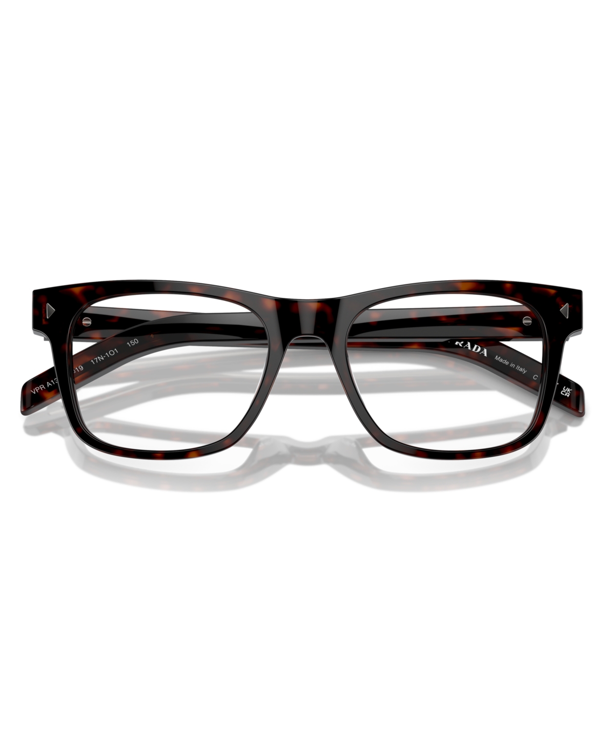 Prada Men's Eyeglasses, Pr A13v In Radica Tortoise