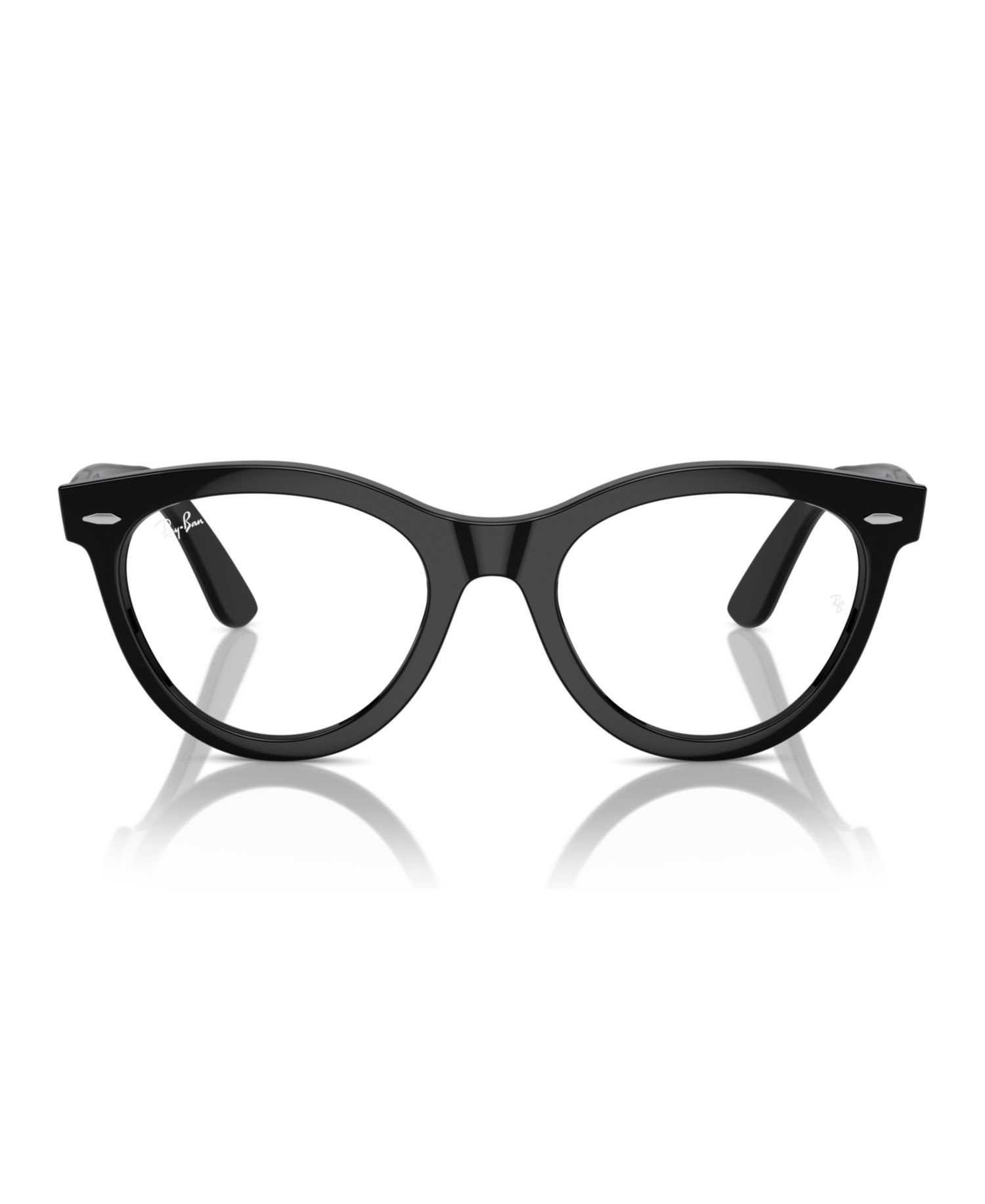 Unisex Round Plastic RB2241V Wayfarer Way Optics Eyeglasses