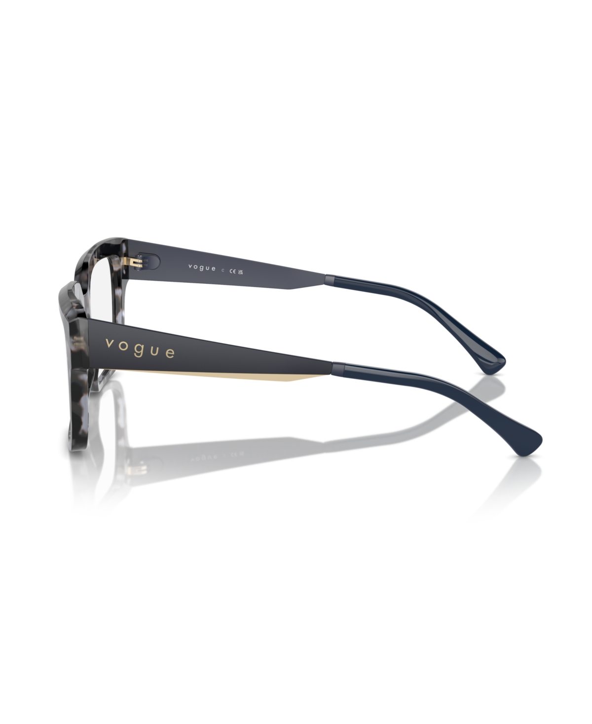 Vogue Eyewear Women's Eyeglasses, Vo5559 In Blue Tortoise