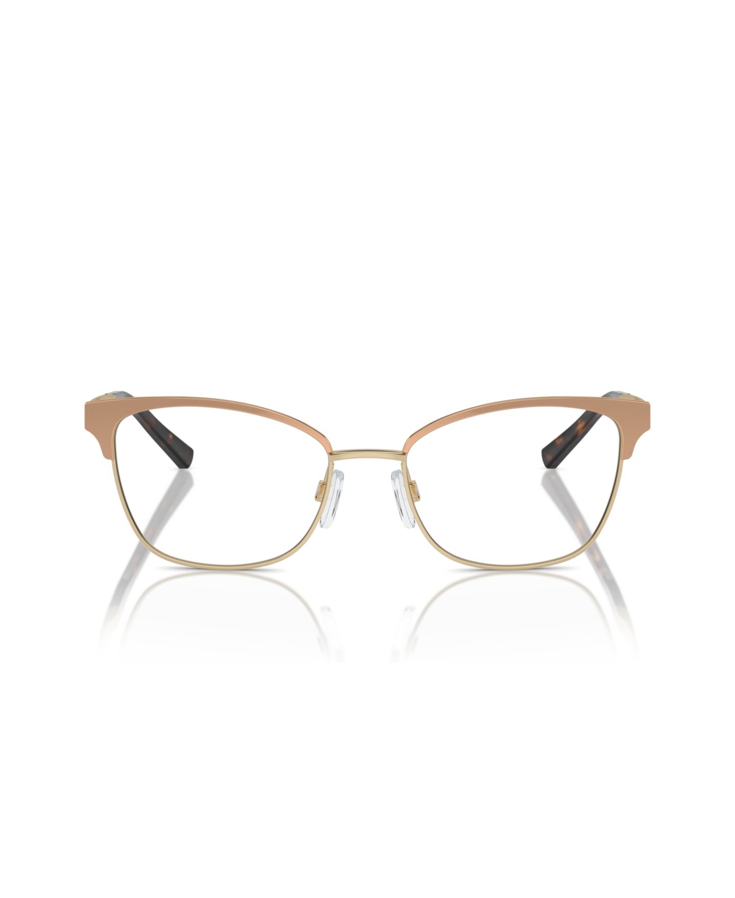 Женские очки Michael Kors Woman Cat Eye Metal MK3012 Adrianna IV Eyeglasses, цвет: Блестящий норковый — фото 5