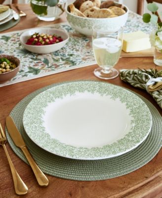 Morris & Co. Dinner Plates, Set of 4