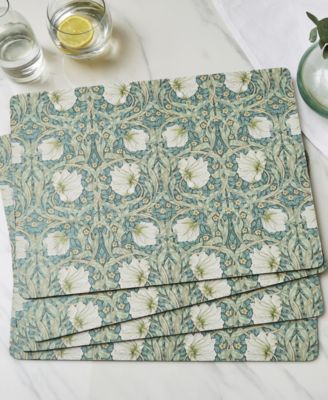 Morris & Co. Pimpernel Placemats, Set of 4