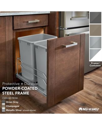 Double Pullout Trash 50 qt. with Soft-close, 53WC-2150SCDM-217