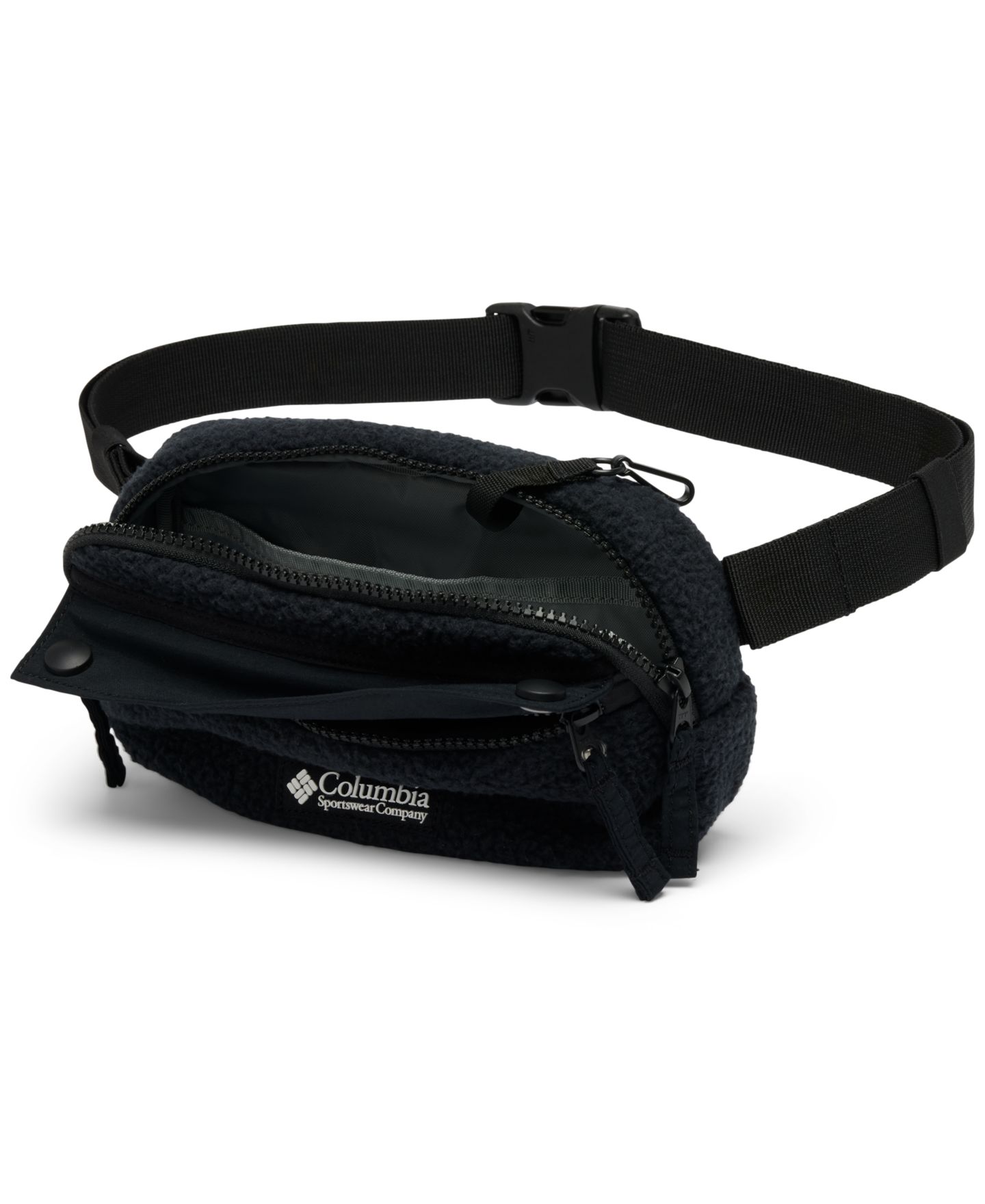 Женская сумка Columbia Helvetia II Fleece Hip Pack, цвет: Чёрный — фото 3