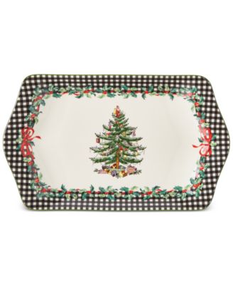 Spode - Christmas Tree 2024 Annual Dessert Tray