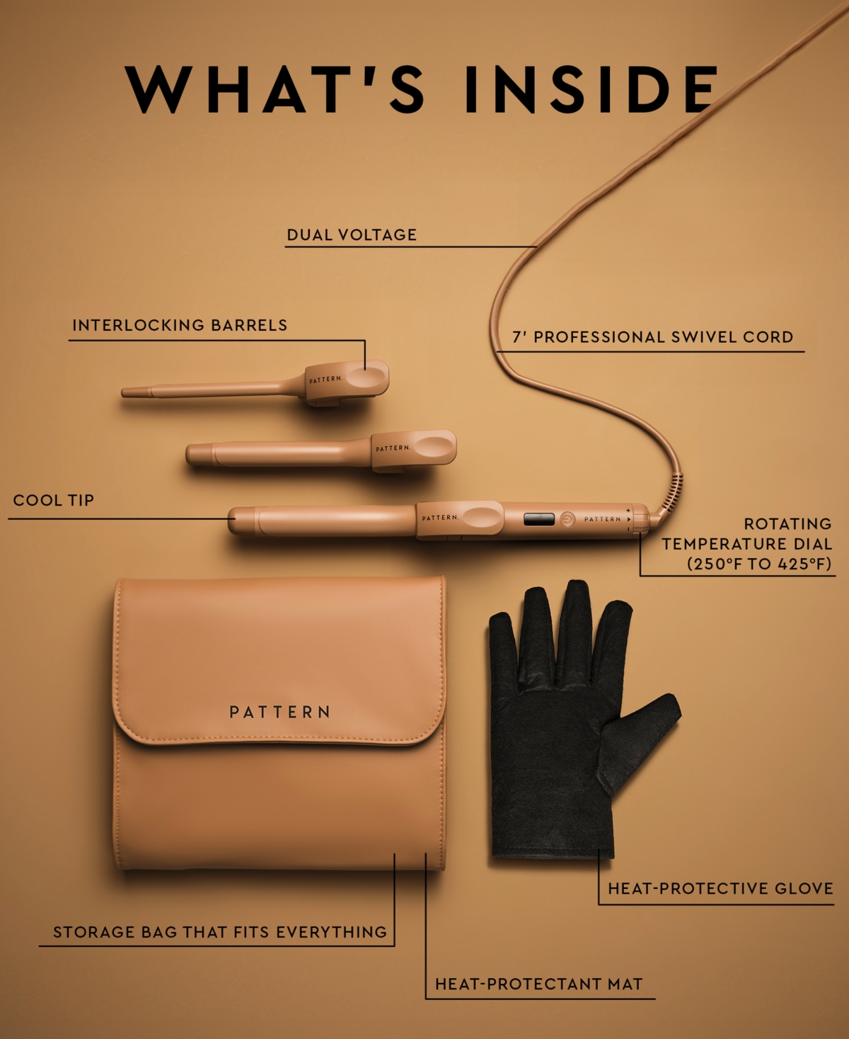Pattern Beauty By Tracee Ellis Ross The 3-in-1 Interchangeable Curling Iron In No Color