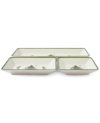 Christmas Tree Traditional 3 Piece Nesting Tray