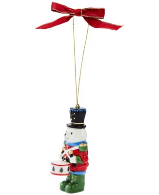 Christmas Tree Teddy Bear Nutcracker Ornament