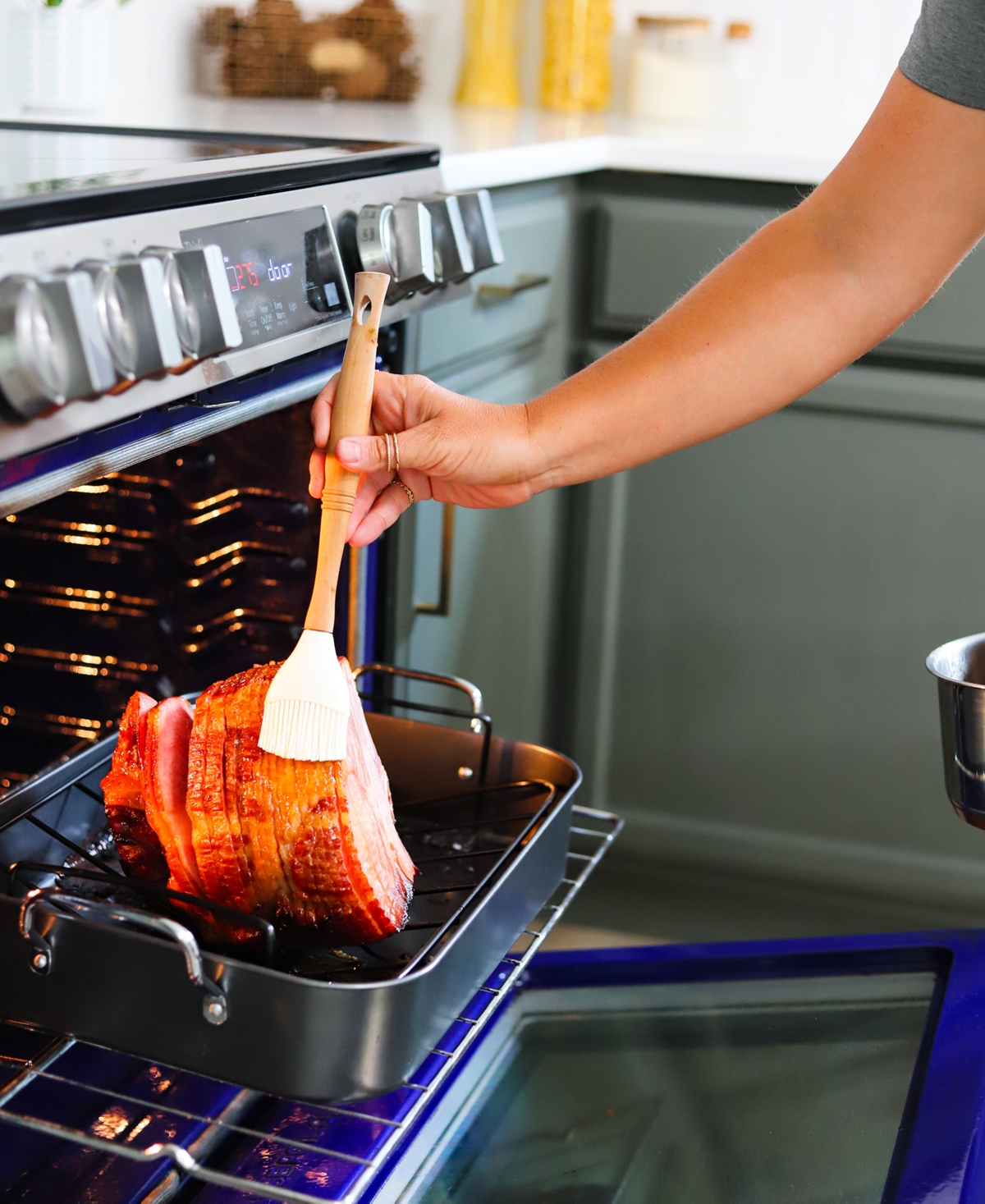 Sedona Kitchen Carbon Steel Nonstick 17" Roaster With Rack In No Color