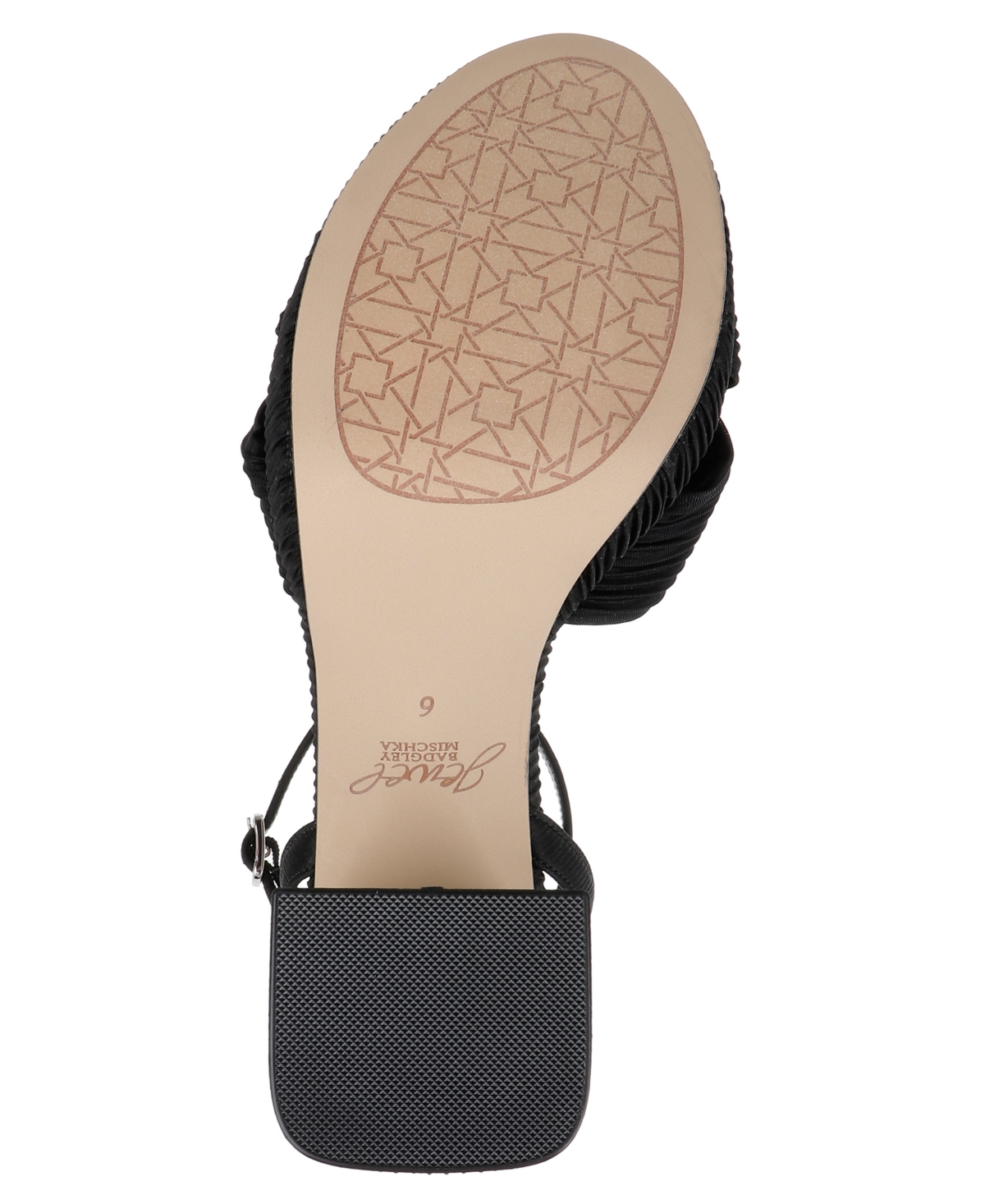 Jewel Badgley Mischka Tyler Ankle Strap Platform Sandal In Black