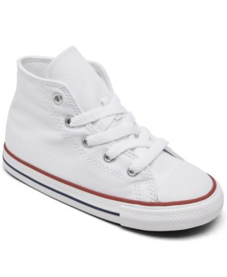 Converse Chuck Taylor All Star Toddler High Top Shoes White 8