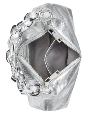 Tayviss Small Croc Shoulder Bag, Created for Macy's 