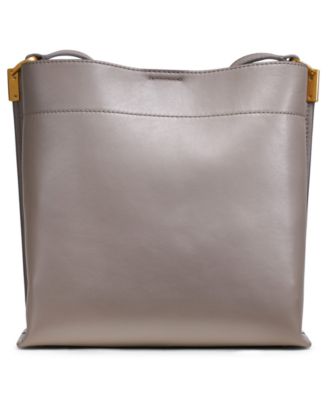 Bridgehampton Leather Turnlock Triple Compartment Crossbody