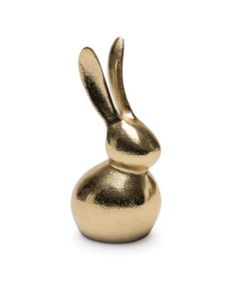 Aluminum Rabbit Set of 2 Elegant Home Decor Accents
