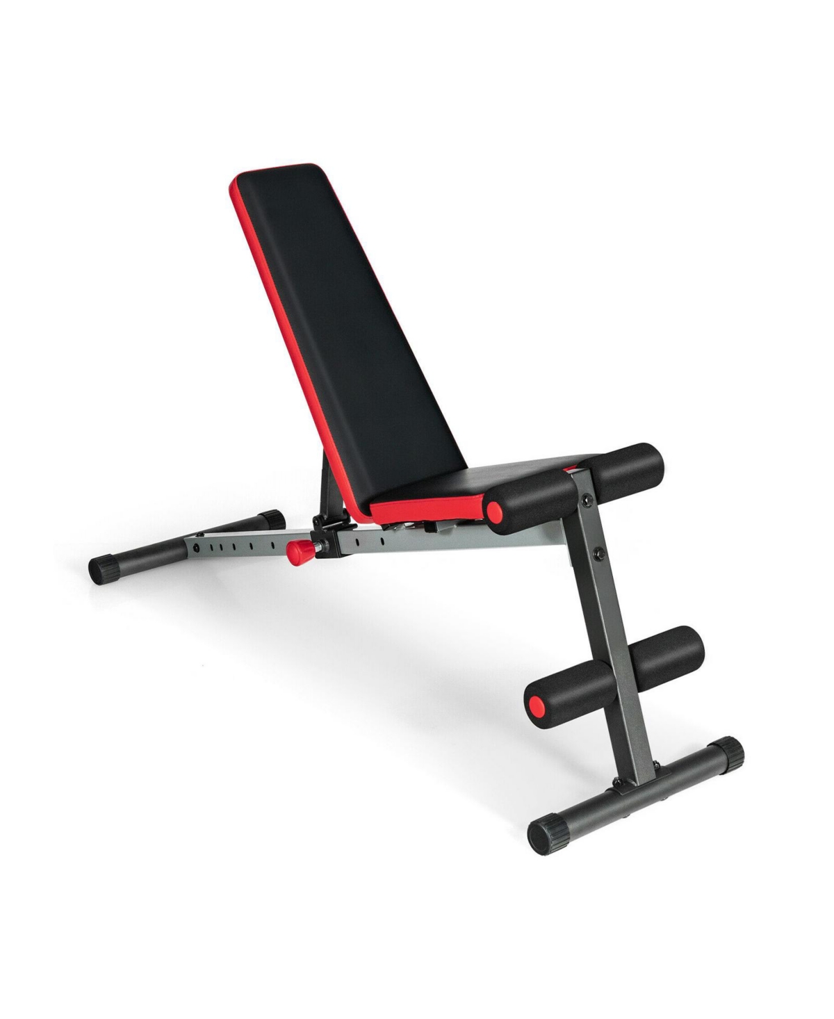 Multi-function Weight Bench with Adjustable Backrest - Black