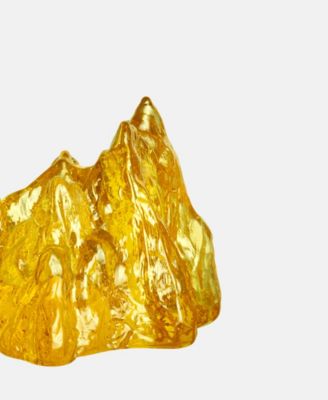 The Rock Crystal Glass Candlesticks