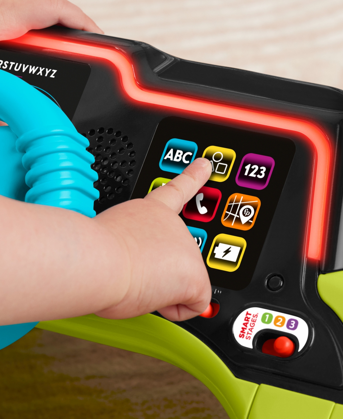 Fisher Price Fisher-price Laugh Learn Sit Steer Driver Activity Center Learning Toy For Infants Toddlers In Multi-color