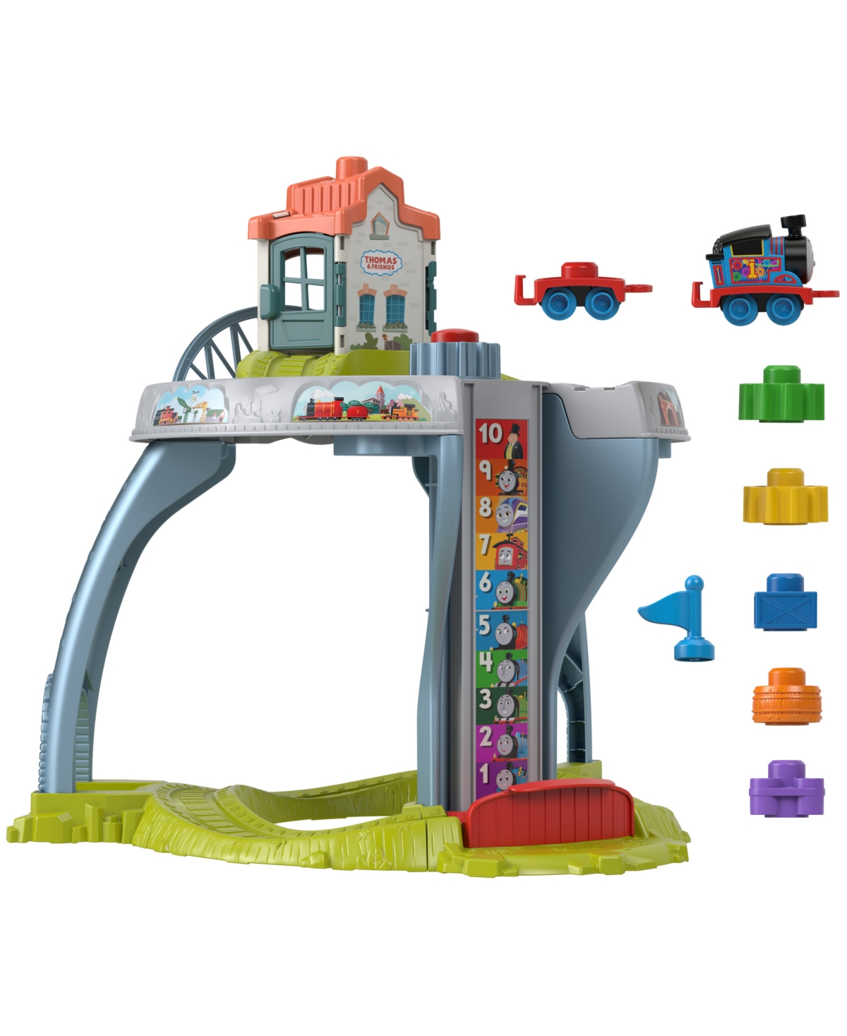 Thomas & Friends Thomas Friends My First Train Table Toddler Toy With Track Fine Motor Activities In Multi-color