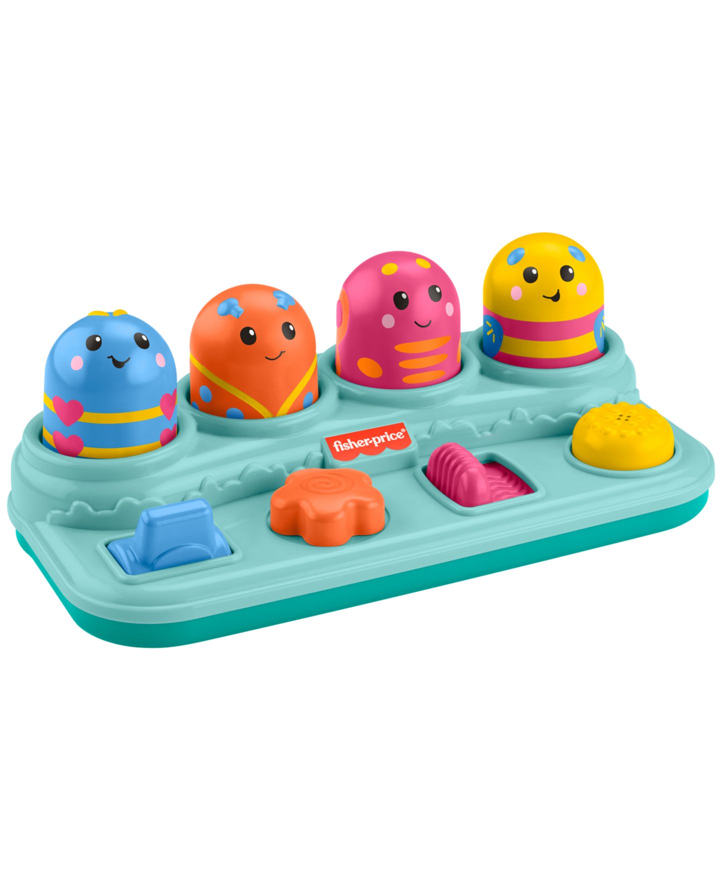 Детская игрушка Fisher Price Fisher-Price Boppin’ Activity Bugs Fine Motor Pop-Up Toy for Babies 9 Months Older — фото 1