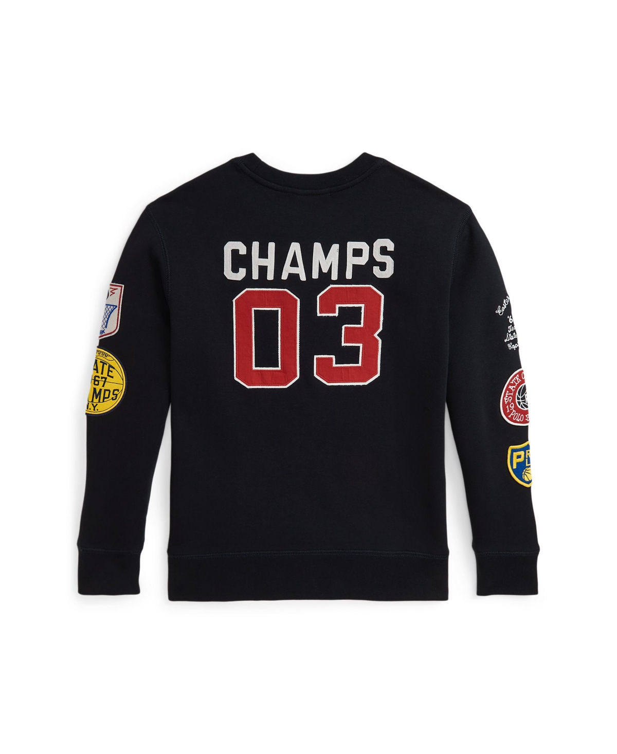 Polo Ralph Lauren Big Boys Brushed Fleece Graphic Sweatshirt