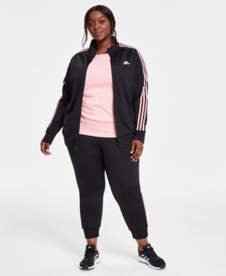 Adidas track pants womens plus size online