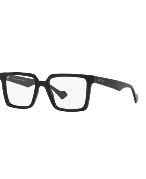 Мужские очки Gucci Man Rectangle Plastic GG1540O Eyeglasses, цвет: Чёрный