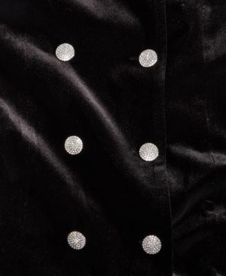 Women's Velvet Blazer Dress