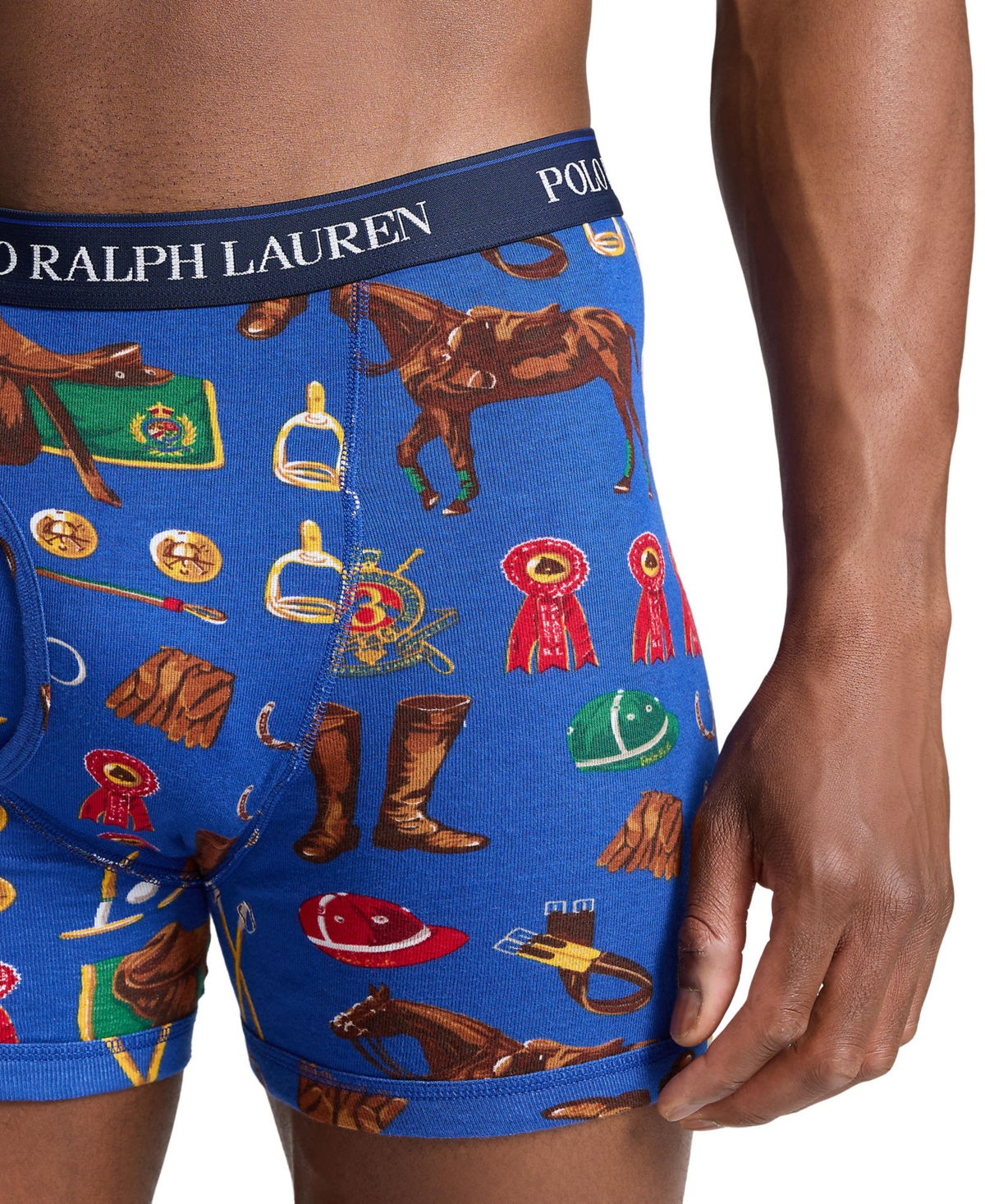 Polo Ralph Lauren Men's 3-Pk. Classic-Fit Boxer Briefs - RALPH RED, ANDOVER