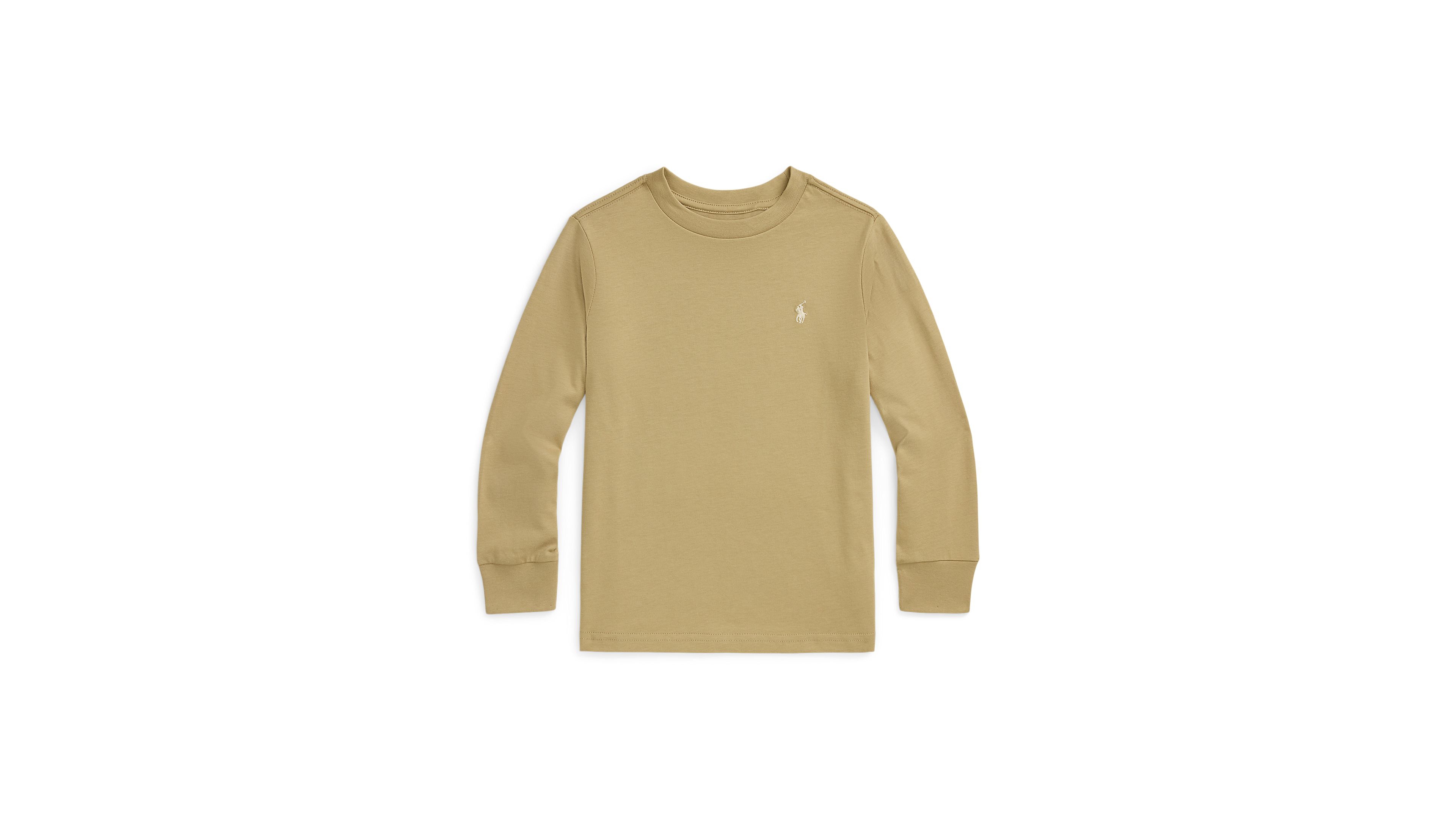 Polo Ralph Lauren Toddler and Little Boys Cotton Jersey Long-Sleeve T-shirt
