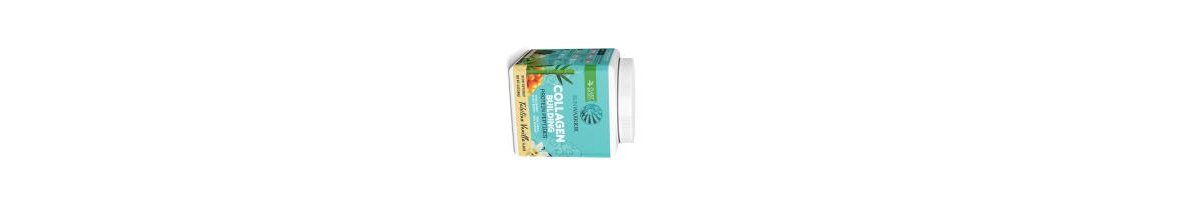 Collagen Building Powder Protein Peptide with Biotin Vitamin C Hyaluronic Acid Collagen Protein Powder for Hair Skin Nail Dairy Free Gluten