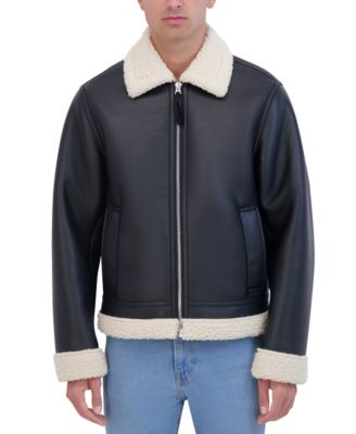 Hudson - Men's Shearling Bomber Jacket