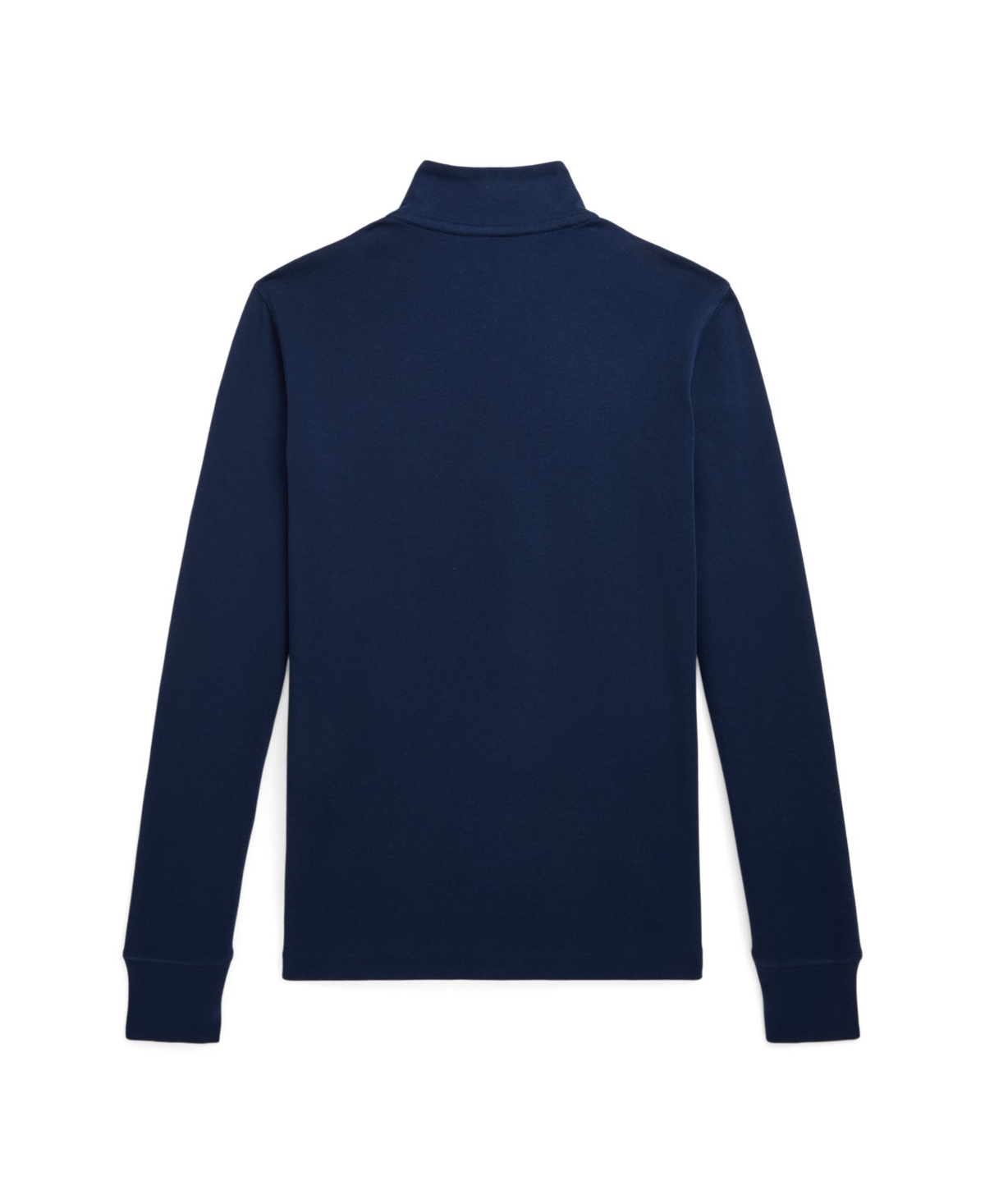 Polo Ralph Lauren Big Boys Cotton Interlock Quarter-zip Pullover Shirt In Andover Heather