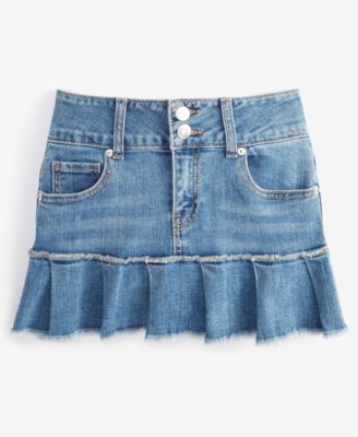 Macys jean skirts hotsell