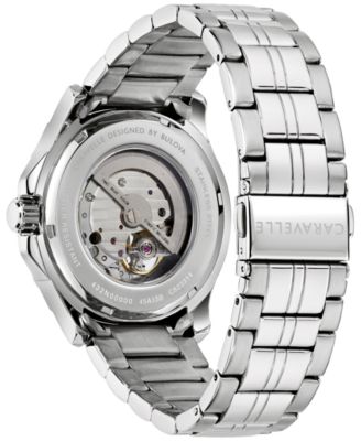 Men's Automatic Stainless Steel Bracelet Watch 42mm