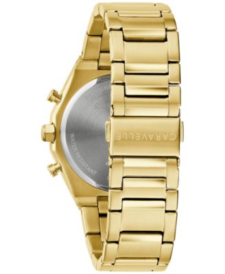 Men's Chronograph Gold-Tone Stainless Steel Bracelet Watch 40mm