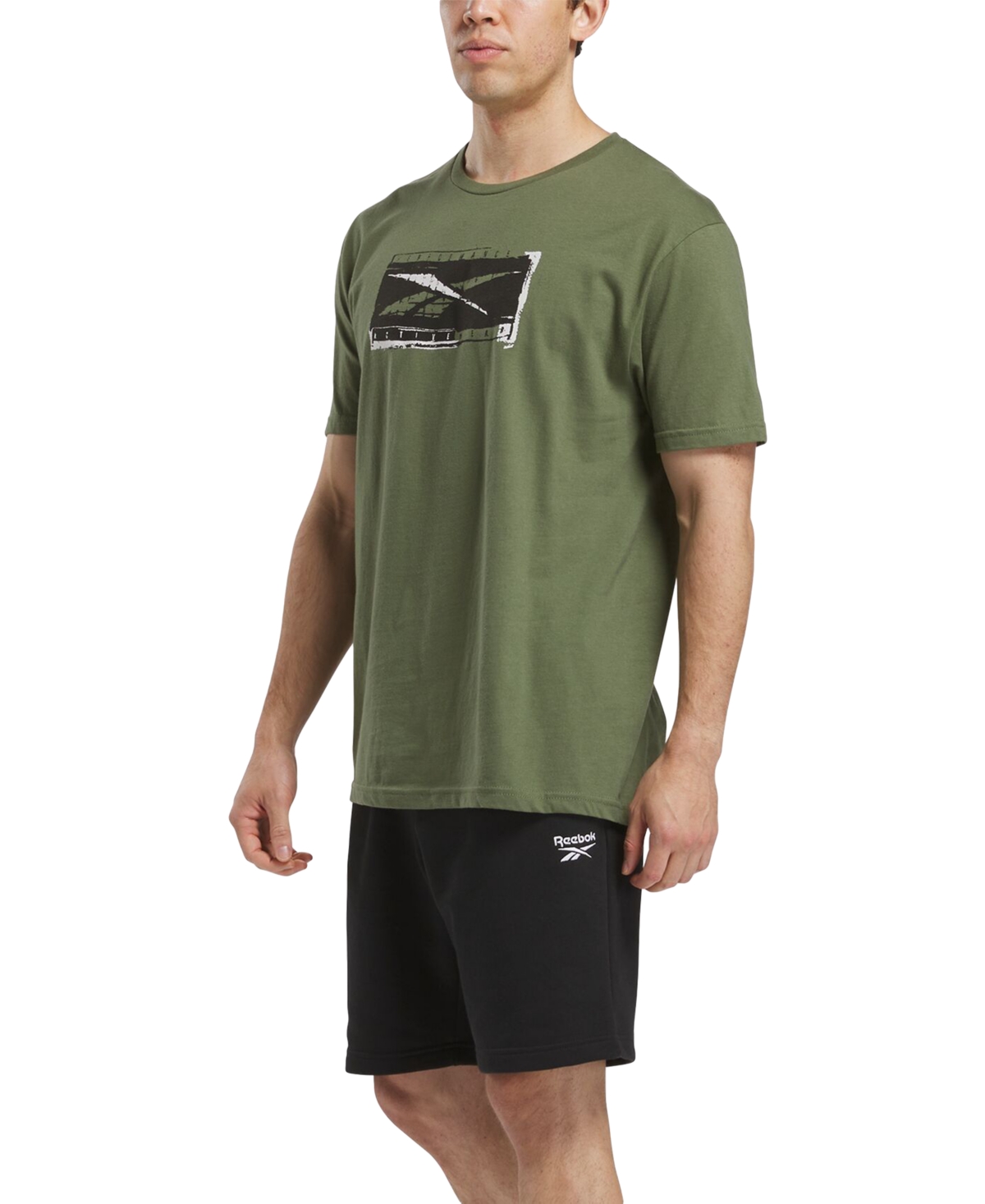 Reebok Men's All-Cotton Logo T-Shirt