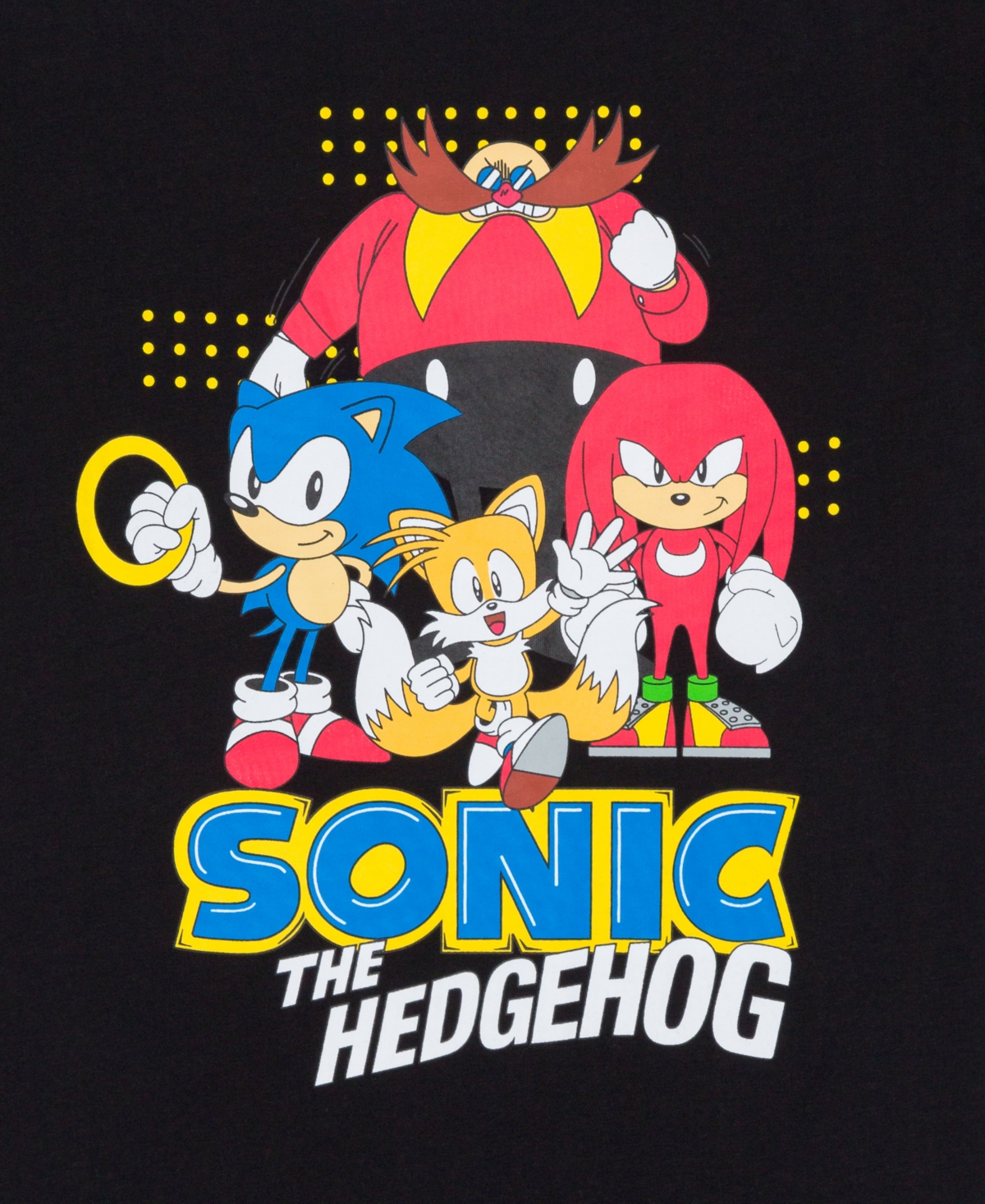 Sonic Big Boys Short Sleeve Graphic T-shirt