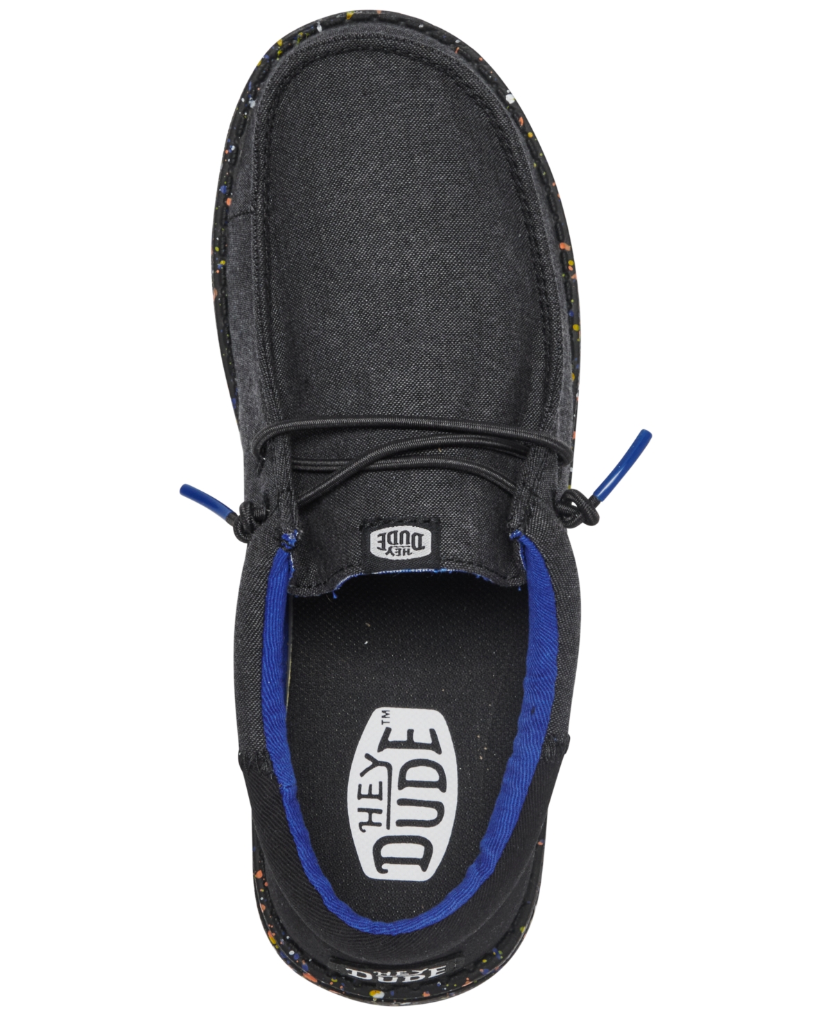 Hey Dude Little Kids Wally Funk Splatter Casual Moccasin Sneakers from Finish Line