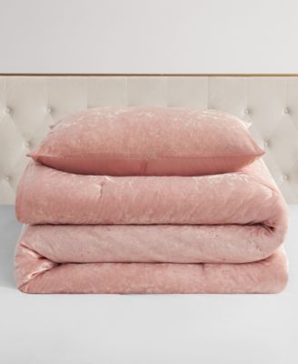 Crushed Velvet 3-Pc. Comforter Set, Full/Queen