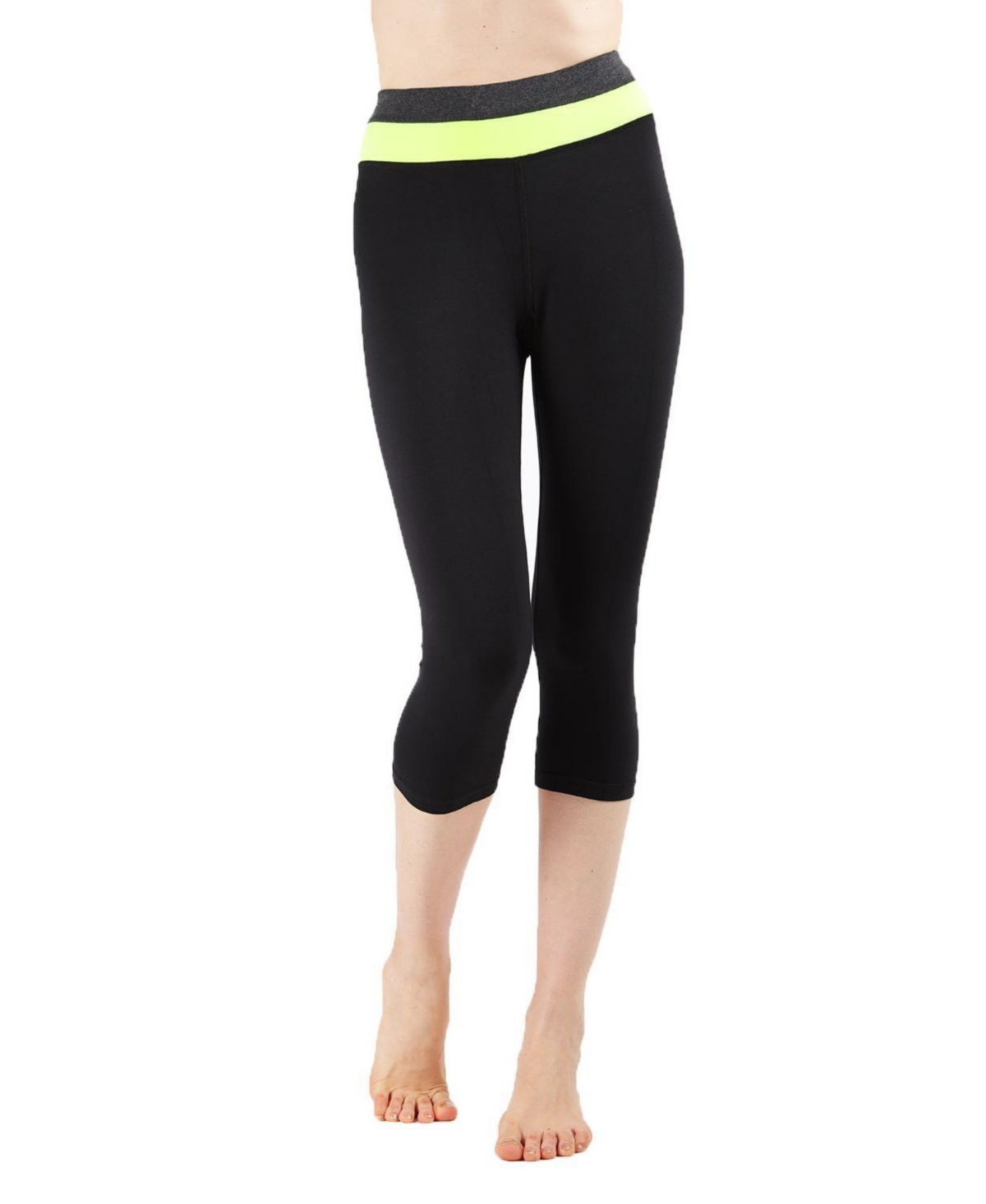 Memoi Women's Medoro Athletic Capri Leggings