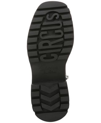 Circus NY by Sam Edelman Women's Hayes Metal-Trim Lug-Sole Moto