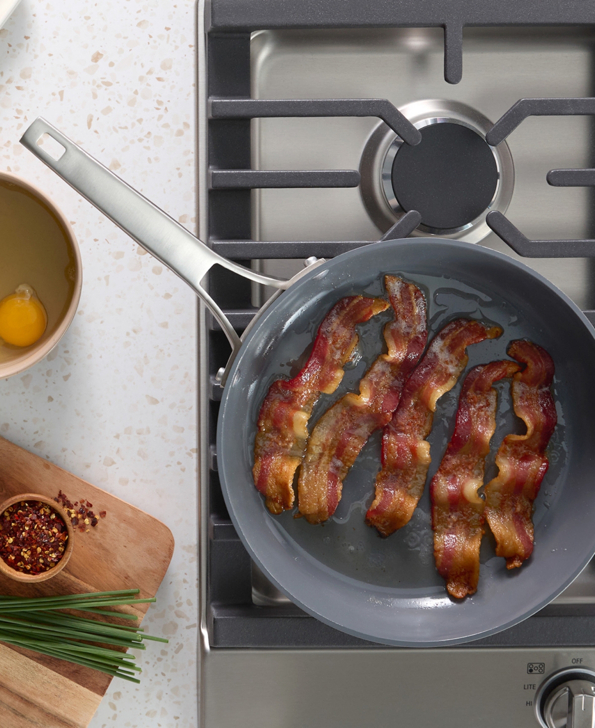 Calphalon Premier Ceramic Nonstick 8-Piece Cookware Set