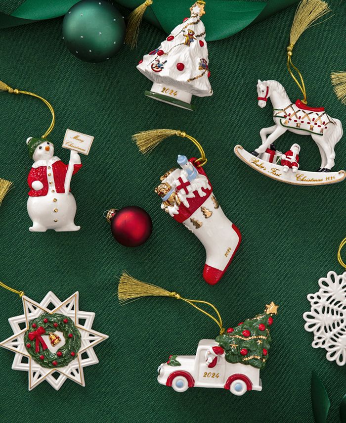 Villeroy & Boch Christmas Classics Pick-Up Truck Ornament - Macy's