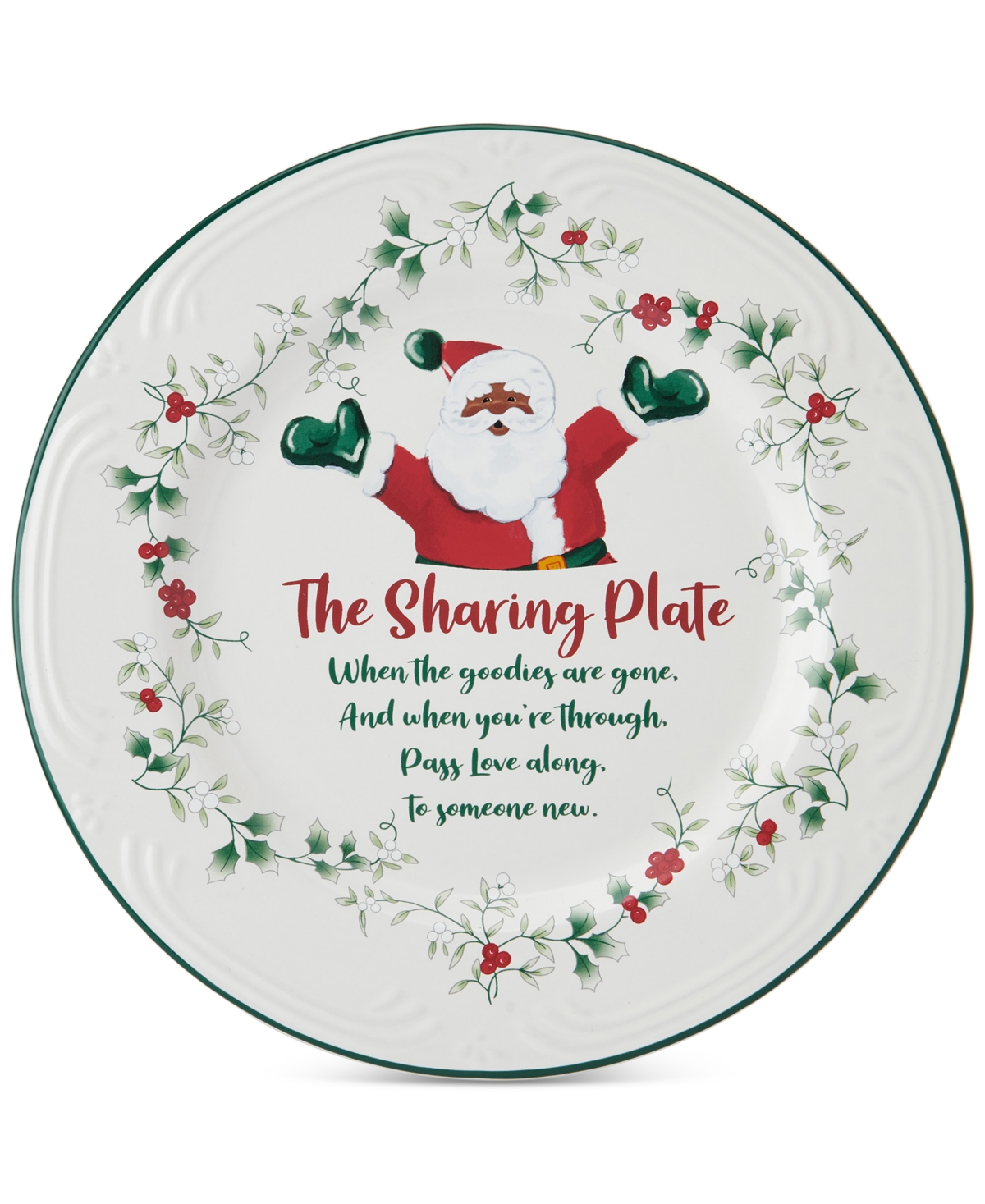 Winterberry African American Sharing Plate In Assorted