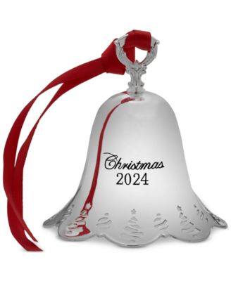 Towle - 2024 Silver Plated Pierced Bell Ornament, 45th Edition