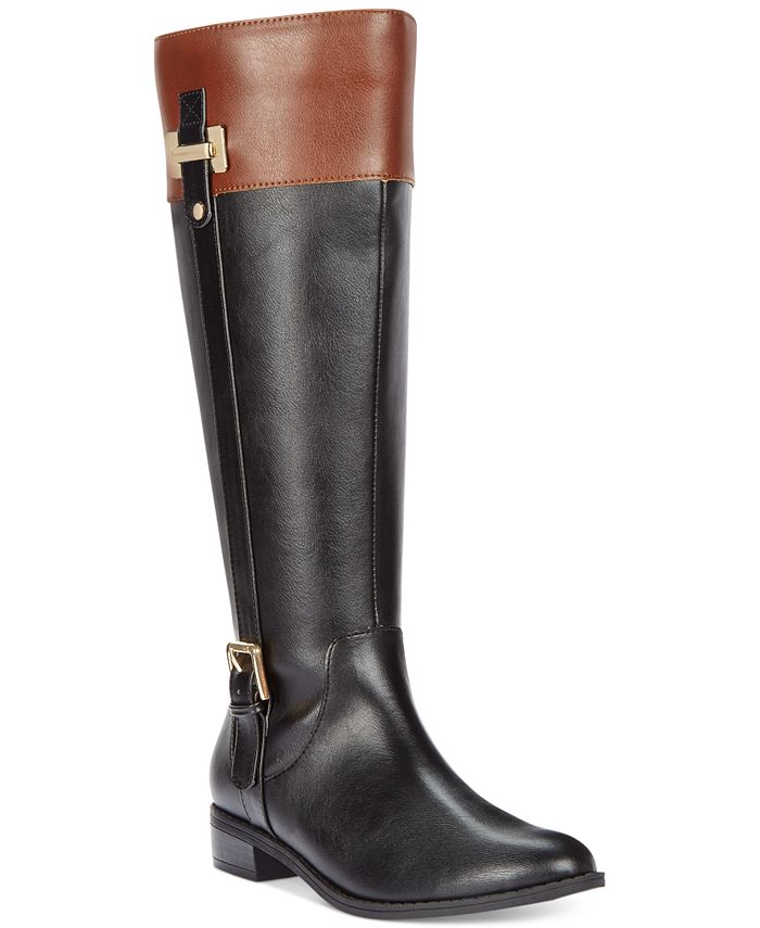 Karen Scott Deliee Riding Boots, Created for Macy's - Macy's