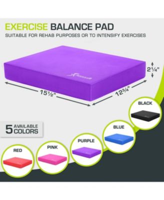 Exercise Balance Pad, Regular 15.5 x 12.75-in